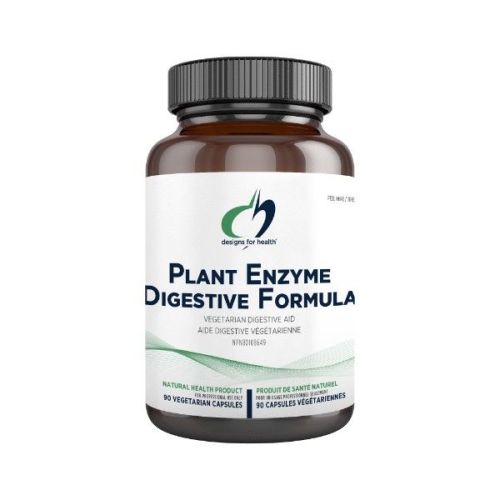 Designs for Health Plant Enzyme Digestive Formula, 90 Capsules