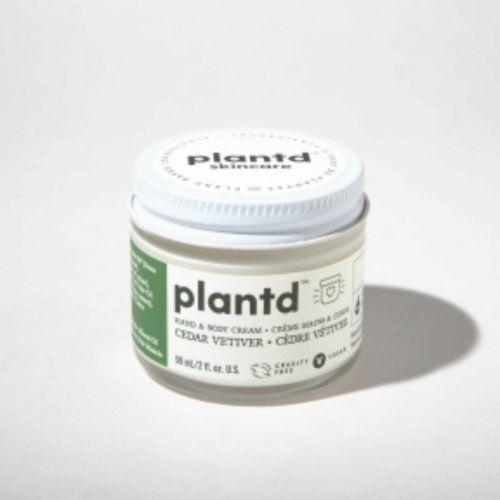 Plantd Skincare Forest Cedar Vetiver Hand and Body Cream, 59ml