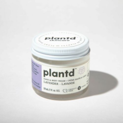 Plantd Skincare Calm Lavender Hand and Body Cream, 59ml