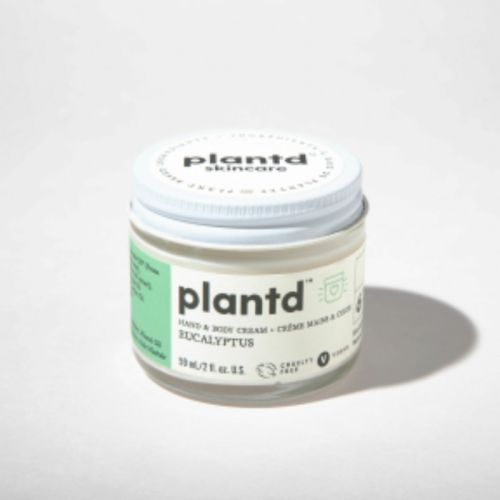 Plantd Skincare Spa Eucalyptus Hand and Body Cream, 59ml