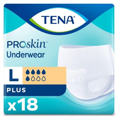 Tena Protective U/Wear Plus Large 72633, 18'S