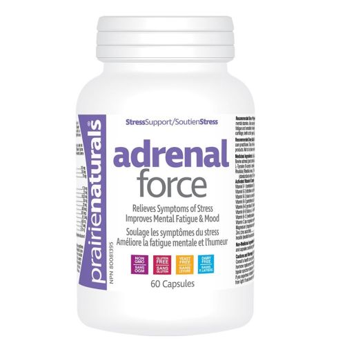 Prairie Naturals Adrenal-Force, 60 Capsules