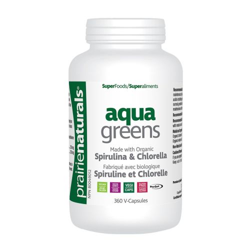 Prairie Naturals Organic Aqua Greens, 360 V-Capsules