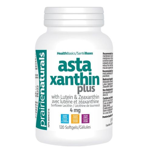 Prairie Naturals Astaxanthin Plus, 120 Softgels
