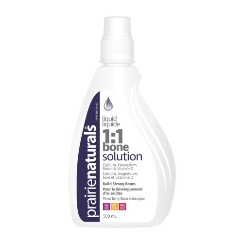 Prairie Naturals Liquid Ionic Bone 1:1 Solution, 500mL