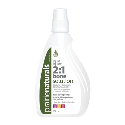 Prairie Naturals Liquid Ionic Bone 2:1 Solution, 500mL