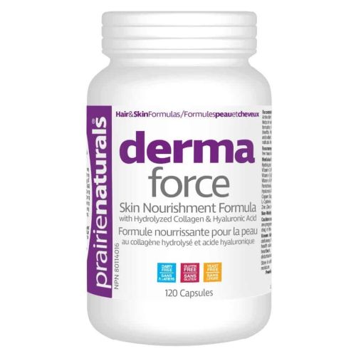 Prairie Naturals Derma Force, 120 Capsules