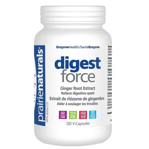 Prairie Naturals Digest-Force, 120 V-Capsules