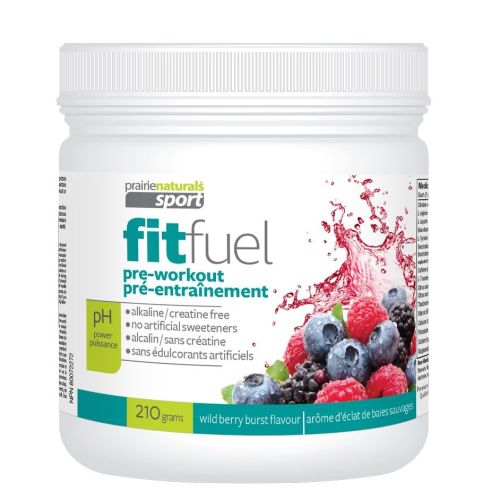 Prairie Naturals FitFuel - Wild Berry Burst, 210g Powder
