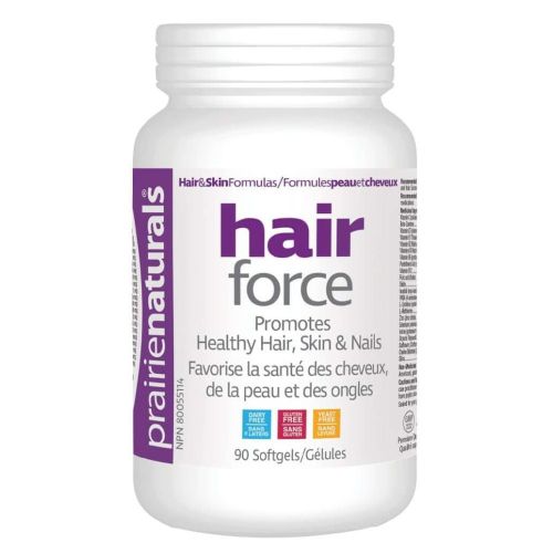 Prairie Naturals Hair-Force, 90 Softgels