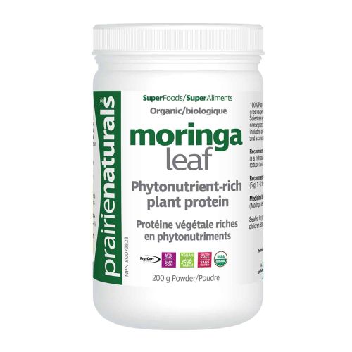 Prairie Naturals Organic Moringa Leaf, 200g Powder