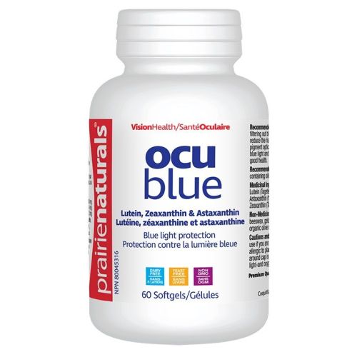 Prairie Naturals Ocu-Blue, 60 Softgels