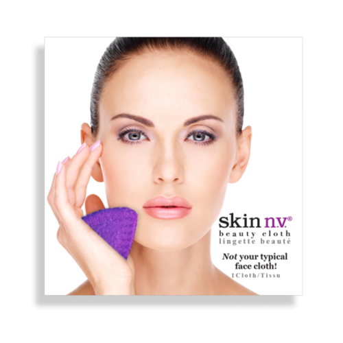 Skin N.V Facial Beauty Cloth, 1 pack - Purple