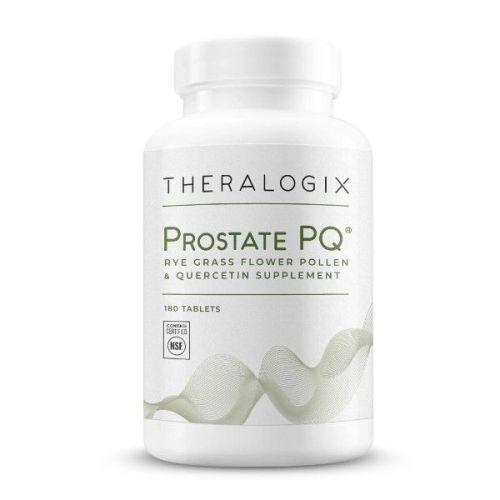 Theralogix Prostate PQ® Rye Grass Flower Pollen & Quercetin Supplement, 180 Tablets