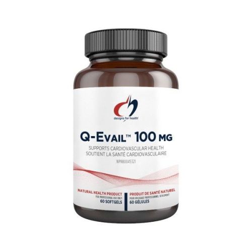 Designs for Health Q-Evail™ 100, 60 Softgels