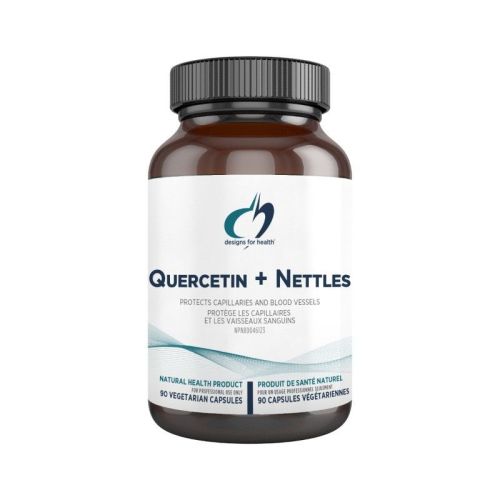 Designs for Health Quercetin + Nettles, 90 Veg Capsules