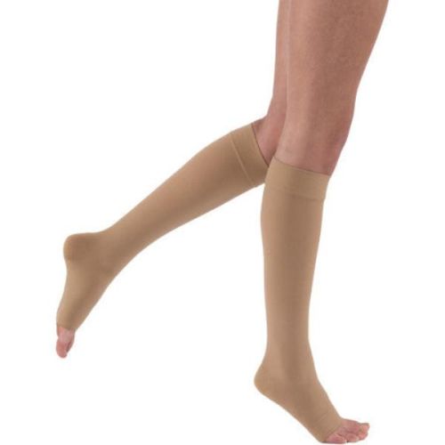 Jobst Relief Knee High Open Toe 15-20MM 114802 Beige, Large