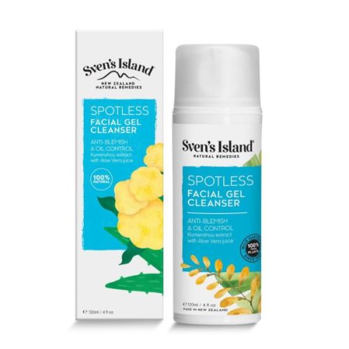 Sven’s Island Spotless Facial Gel Cleanser, 120ml