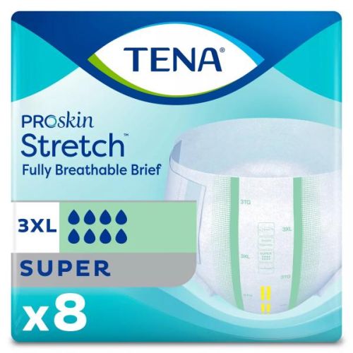 Tena Stretch Super Brief 8/Package 69-96" 61391, 3XL