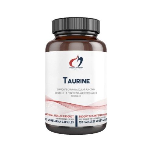 Designs for Health Taurine, 120 Veg Capsules