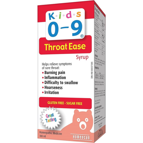 Homeocan Kids 0-9 Throat Ease 100ml