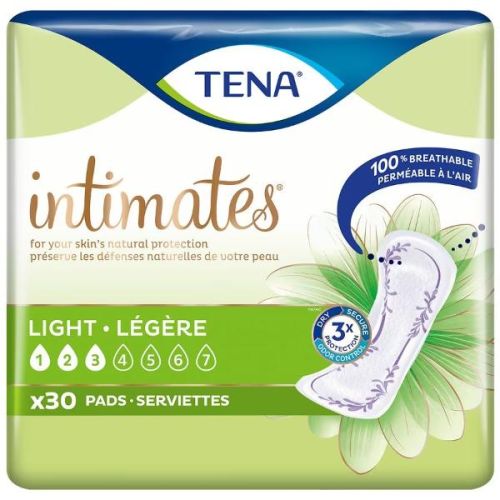 Tena Pads Sensitive Care Ultra Thin Light, 30'S