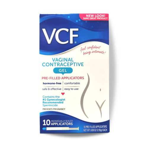 VCF Vaginal Contraceptive Gel, 10 Applicators