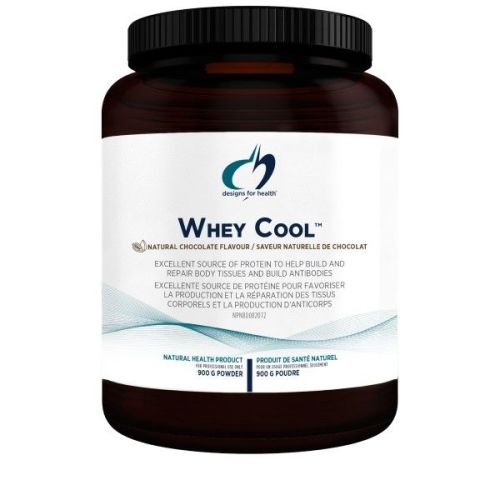Designs for Health Whey Cool™ Chocolate, 900g Powder