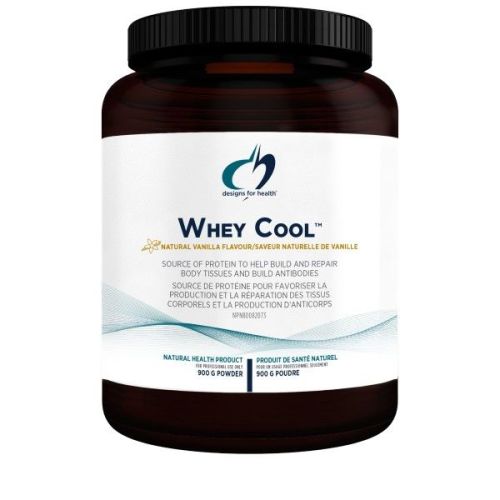 Designs for Health Whey Cool™ Vanilla, 900g Powder