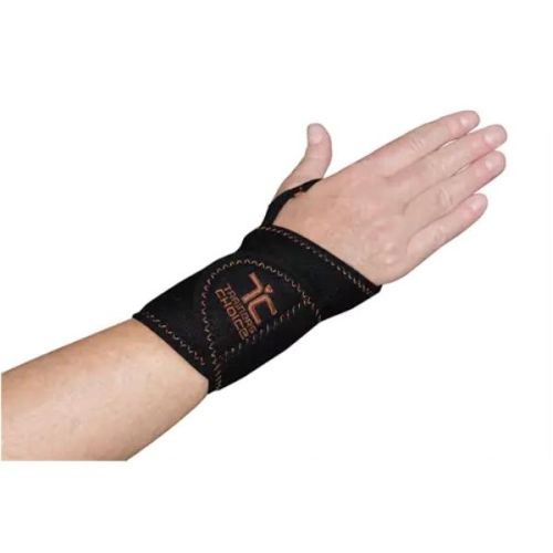 Trainer's Choice Copper Wrist Compression Wrap 317 