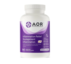 AOR Inflammation Relief, 280mg, 60 Liquid Vegi-Capsules