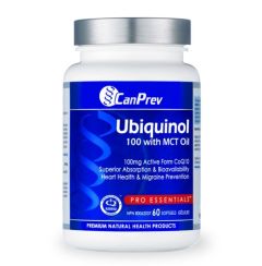 Canprev Ubiquinol 100 with MCT Oil, 60 SoftgeCanprev Ubiquinol 100 with MCT Oil, 60 Softgels