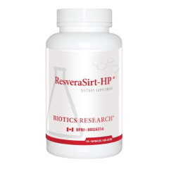 Biotics Research ResveraSirt-HP, 120 capsules