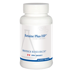 Biotics Research Betaine Plus HP, 90 capsules