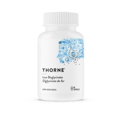 Thorne Iron Bisglycinate, 60 Capsules
