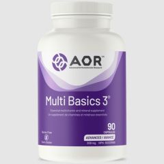 AOR Multi Basics 3, 309mg, 90 Vegi-Capsules