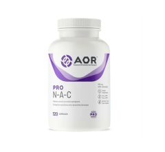 AOR Pro NAC, N-Acetyl-L-Cysteine 500mg, 120 Capsules