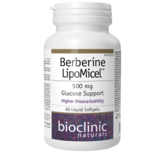 Bioclinic Naturals Berberine LipoMicel, 60 Softgels