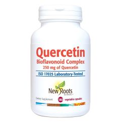 New Roots Herbal Quercetin Bioflavonoid Complex · 250 mg of Quercetin, 180 capsules