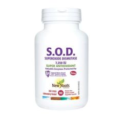 New Roots Herbal S.O.D. Superoxide Dismutase · 7,250 IU, 90 capsules