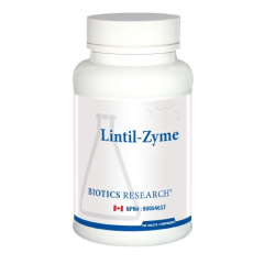 Biotics Research Lintil-Zyme **NEW, 100 Tablets