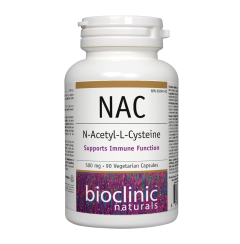 Bioclinic Naturals NAC · 500 mg, 90 VCaps