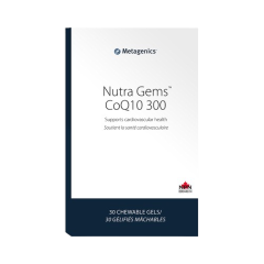 Metagenics NutraGems™ CoQ10 300, 30 Chewable Gels