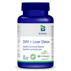 Biomed DIM + Liver Detox, 60 capsules