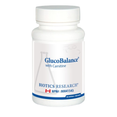 Biotics Research GlucoBalance NOW with Calcium L-5-Methyltetrahydrofolate, 180 capsules