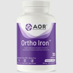 AOR Ortho Iron, 358mg, 30 Vegi-Capsules