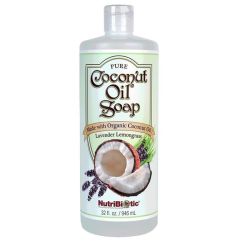Nutribiotic Coconut Soap Lavender Lemongrass, 960ml