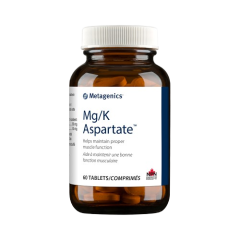 Metagenics Mg/K Aspartate™, 60 Tablets