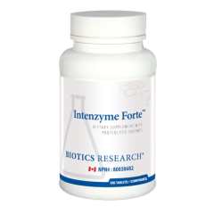 Biotics Research Intenzyme Forte (Trypsin & Alpha Chymotrypsin), 500 tablets