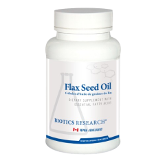 Biotics Research Flax Seed Oil, 100 capsules
